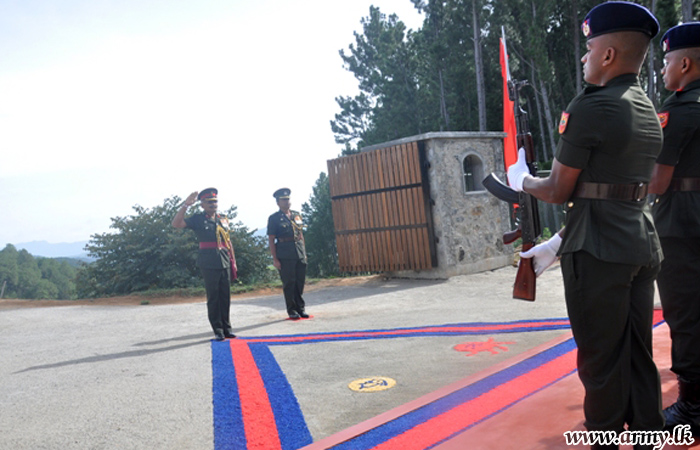 ESR Colonel Commandant Makes a Formal Visit to 17 ESR Unit