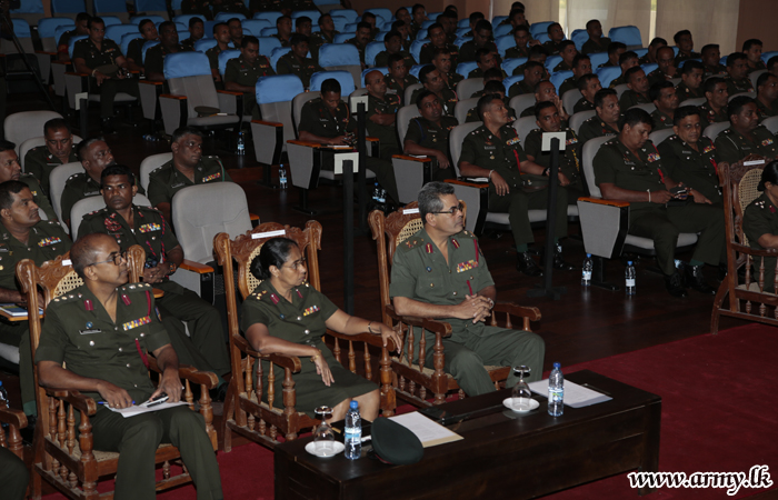 Another 'Healthy Army - Healthy Nation' Programme Educates Officers
