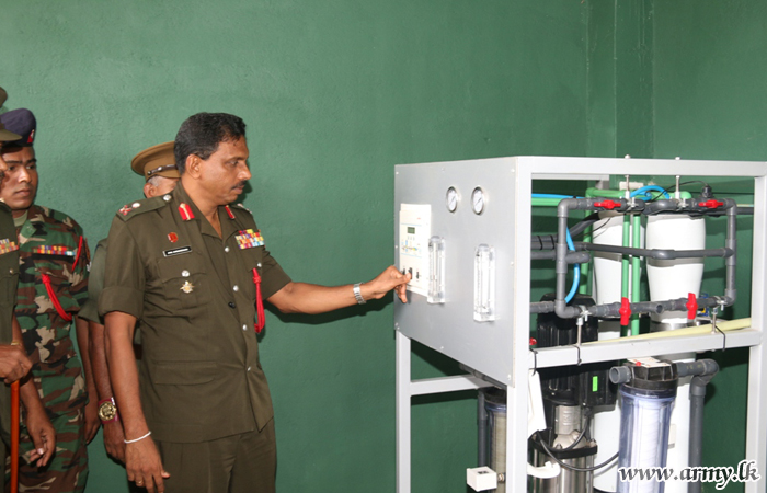 KLN Troops Have Now Access to Purified Water