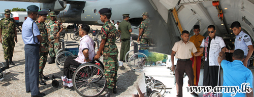 Inmates at Army Healing Centers for the First Time Flown to Jaffna on Picnic