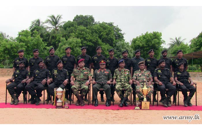 'Inter Battalion 20/20 Softball Tournament' Winners Meet SF-MLT Commander