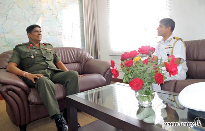 Indian High Commission's Defence AttachÃ© Visits SFHQ-C
