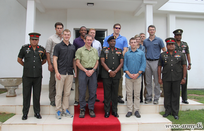 US Military Cadets Call at SFHQ-J