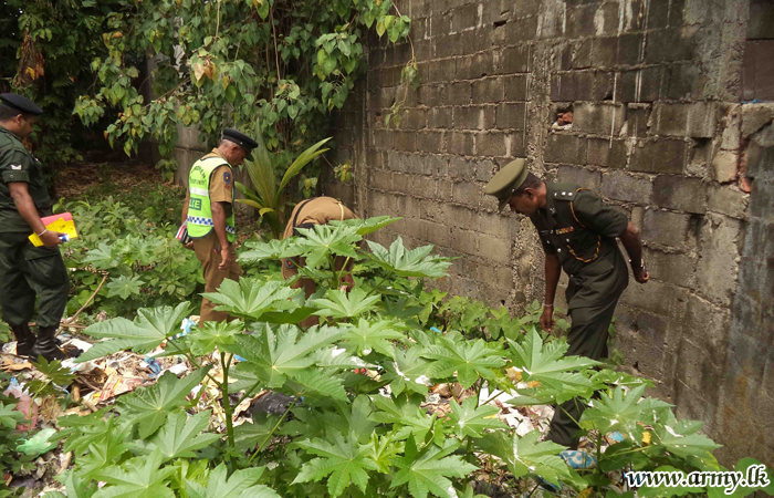 Troops Support Dengue Eradication in Vulnerable Areas