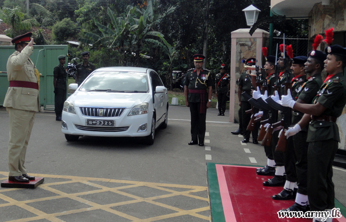Newly Appointed RVAPL Commandant Assumes Duties