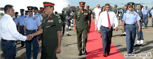 Secretary Defence, Together with Commander Goes to Wanni & North on Fact Finding Visit