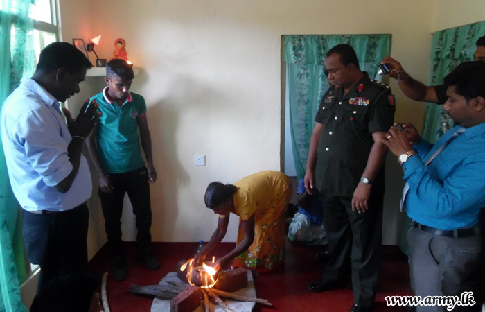 Trainee Students at AVTC Build House for the Helpless Mother