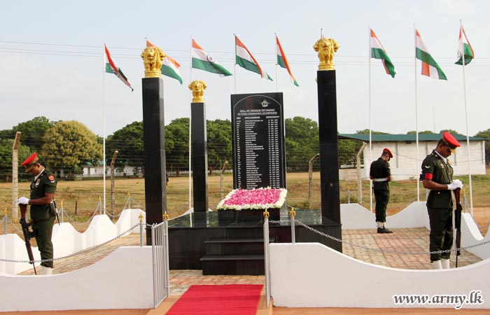 Indian Jawans in Operation 'Pawan' Commemorated