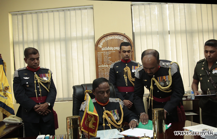 New SLAC Colonel Commandant Welcomed