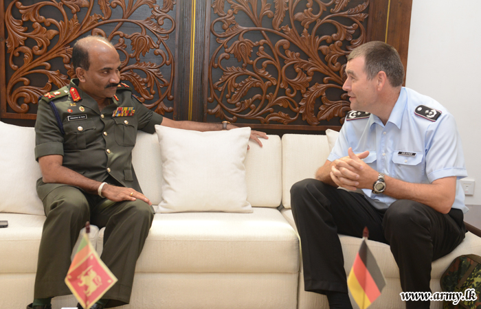 Germany's Deputy Defence Attachment Meets Army Commander