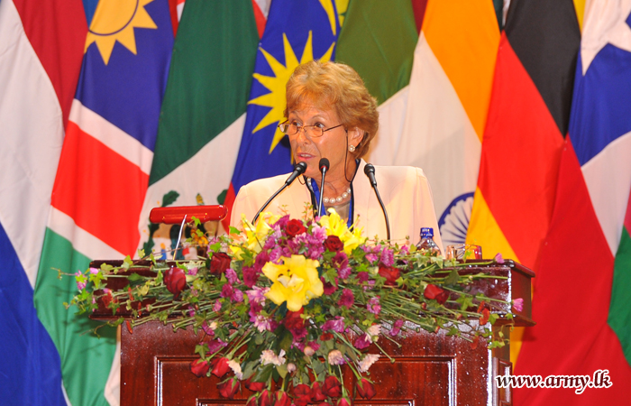 Lady Olga Dwells on Dilemmas of UN Peace Keeping Operations