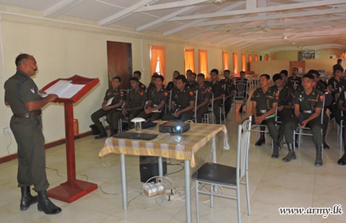 Lecture on Humanitarian Law Educates SFHQ-C Troops