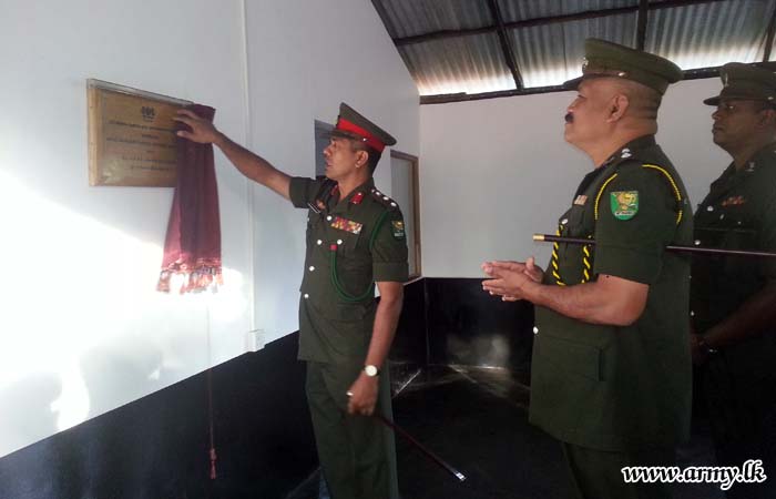 613 Brigade Troops Build New Kitchen