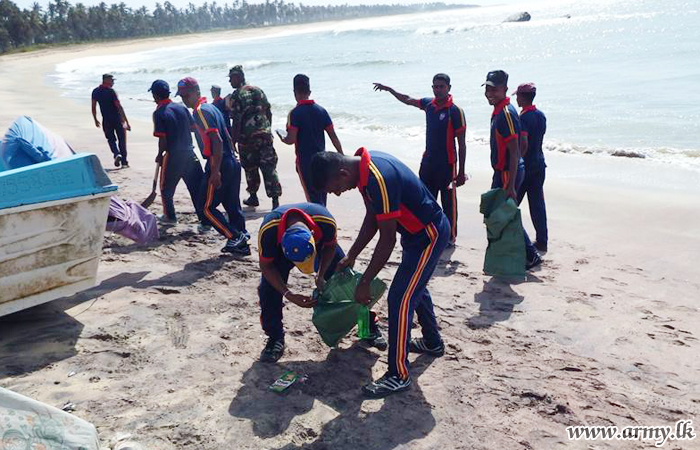 10 GW Troops Clean Coastal Belt