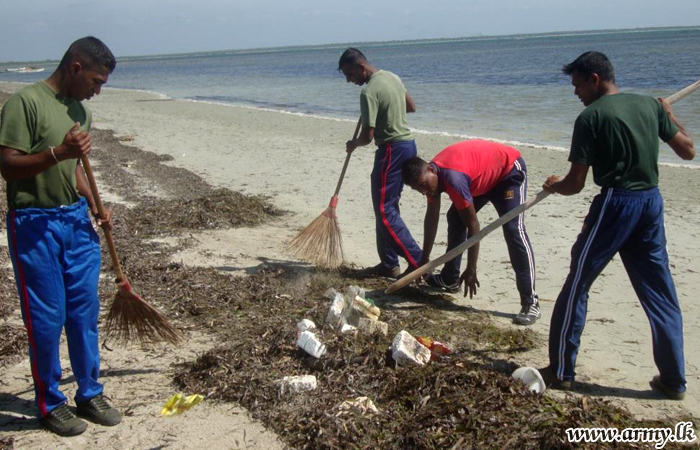 65 & 66 Divisions too Contribute to Coastal Cleaning Programmes
