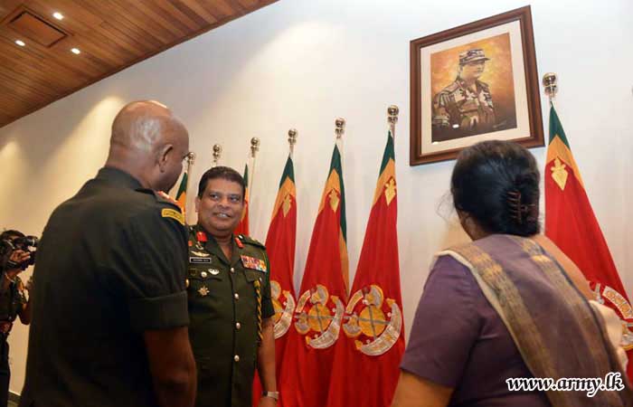 Gajaba Regiment Commemorates 25th Death Anniversary of Their War Veteran Late Major General Vijaya Wimalarathne