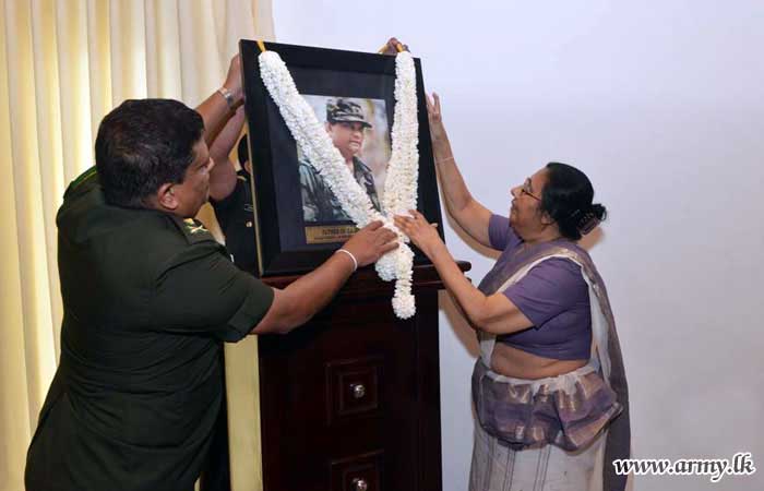 Gajaba Regiment Commemorates 25th Death Anniversary of Their War Veteran Late Major General Vijaya Wimalarathne
