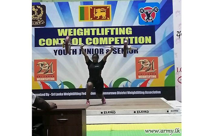 Army Weight-Lifters Shine with Gold & Silver in Selection Competition