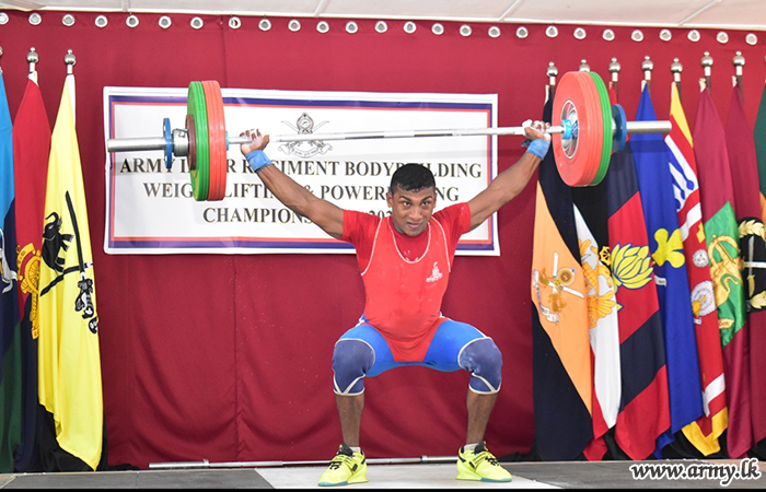 Gunners Emerge Champions for the 9th Time in Weightlifting  