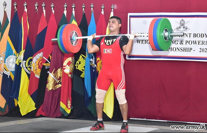 Gunners Emerge Champions for the 9th Time in Weightlifting  