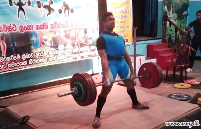 Army Powerlifters Secure Runner -up Slot
