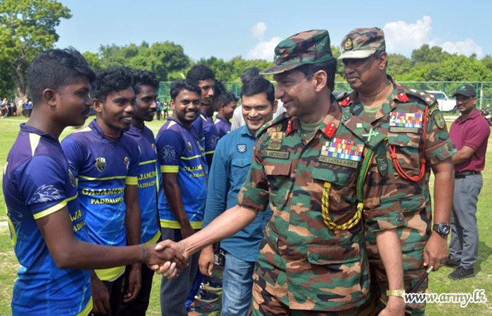 Sinhala, Tamil & Muslim Cricket Clubs with Security Forces & Policemen Play Cricket in East
