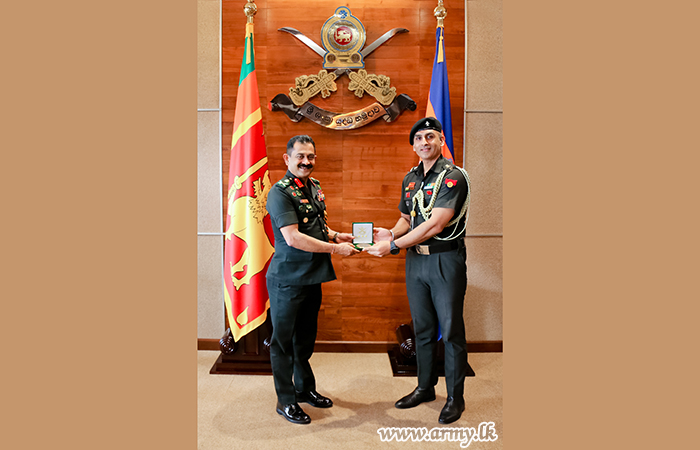 Indian High Commission's Assistant Defence Advisor Meets Army Chief