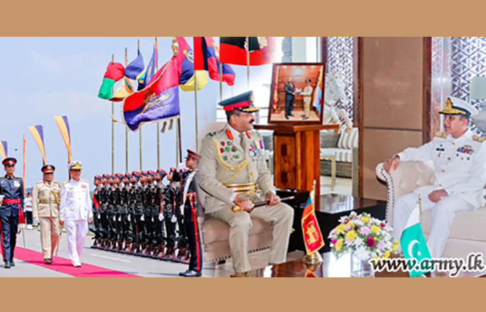 Chief of the Naval Staff of Pakistan on Goodwill Tour Meets Army Chief