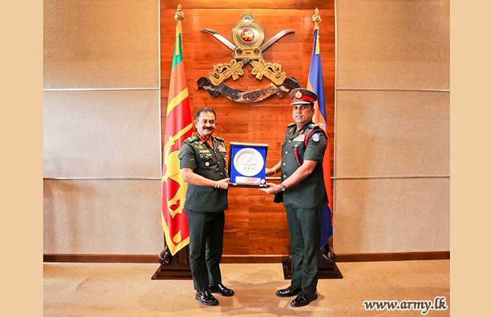Army Chief Extends Best Wishes to Retiring Major General A.L Illangakoon