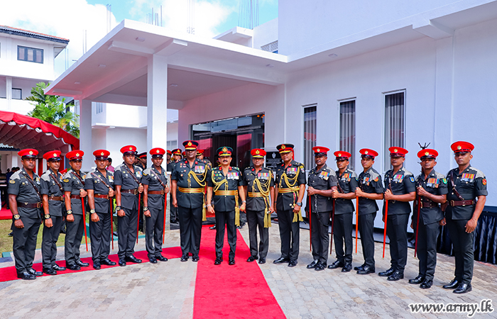 SLAC Regimental HQ Opens its New Facility for Warrant Officers & Sergeants