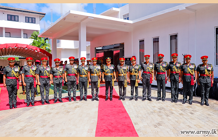 SLAC Regimental HQ Opens its New Facility for Warrant Officers & Sergeants