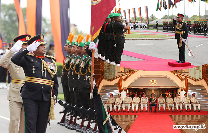 Chief of Staff Receives Military Honours