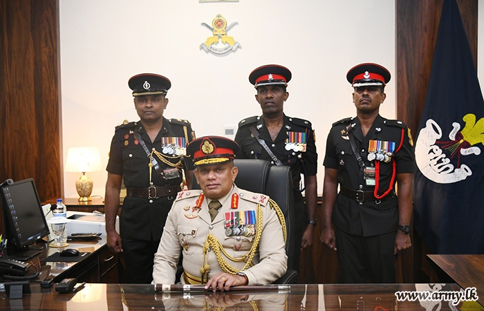 இலங்கை இராணுவத்தின் புதிய பிரதி பதவி நிலை பிரதானி பதவியேற்பு