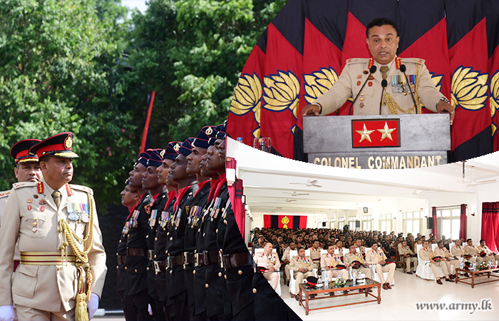 Glorious Felicitation for the Newly Appointed Chief of Staff and Colonel Commandant of the Corps of Sri Lanka Engineers