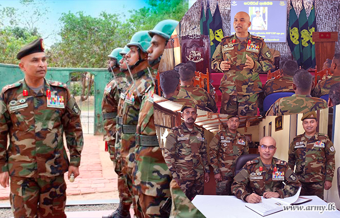 Commandant SLAVF Visits Volunteer Battalions Under 24 Infantry Division