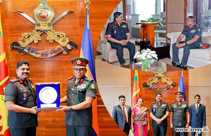 Army Chief Commends Distinguished Service of the Retiring Senior Officer