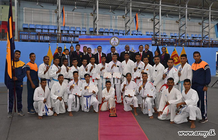 Army Secures 13th Defence Services Karate Championship for the Fourth Consecutive Time