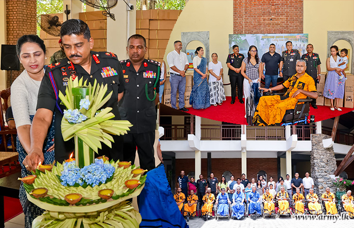 Army Chief Graces Wheelchair Donation Programme at Mihindu Seth Madura