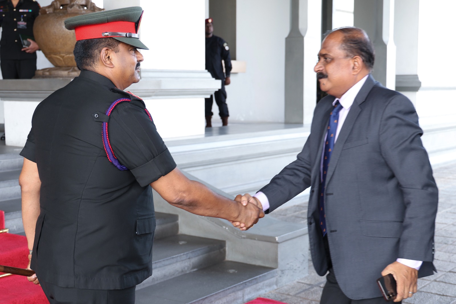 The Deputy Minister of Defence Addresses the Higher ranking Officers of the Sri Lanka Army