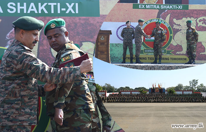 Opening Ceremony of Exercise Mithra Shakthi 2025 Held in Belagavi, India