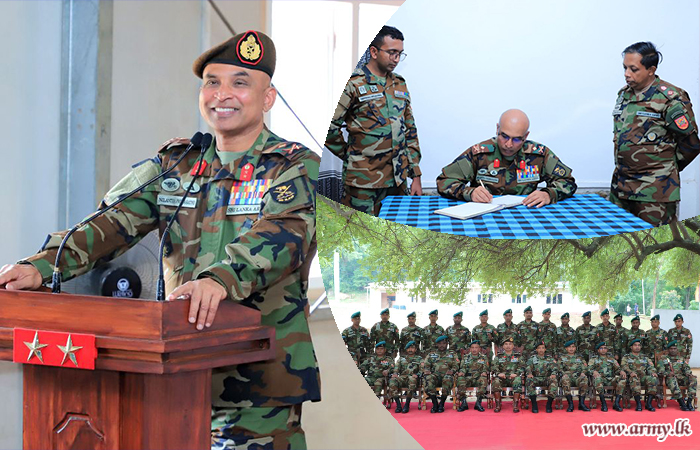 Commandant of SLAVF Visits 2 SLRC