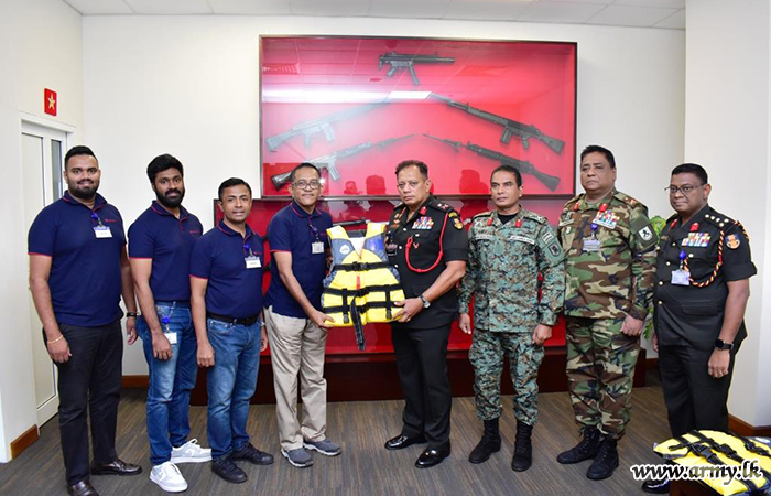 Donation of Safety Jackets to Enhance Sri Lanka Army Rescue Operations