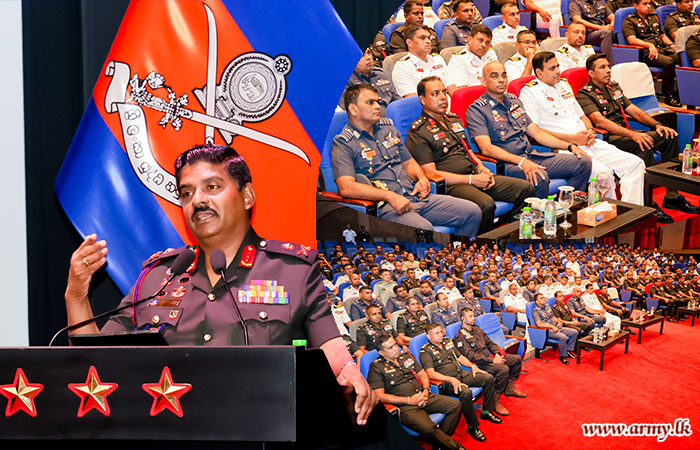 Army Chief Highlights Future Operating Environment; Strategic Foresight in Customary Address at DSCSC