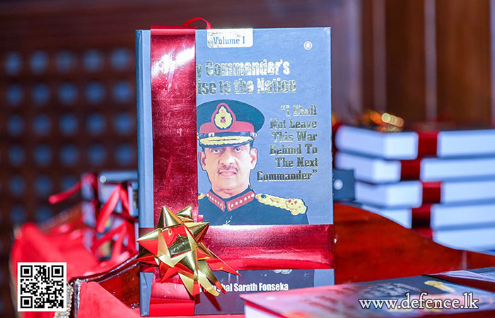 Book Authored by Field Marshal Sarath Fonseka Launched