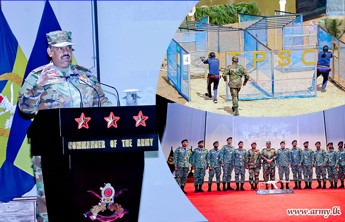 2025 යුද්ධ හමුදා අන්තර් රෙජිමේන්තු සංග්‍රාමික වෙඩි තැබීමේ ශූරතාවලිය සාර්ථකව අවසන්