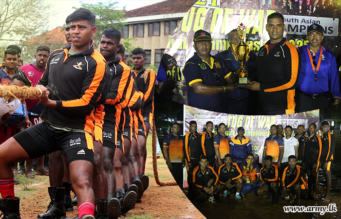 தேசிய கயிறு இழுத்தல் சாம்பியன்ஷிப் 2026 இல் இலங்கை இராணுவம் வெற்றி