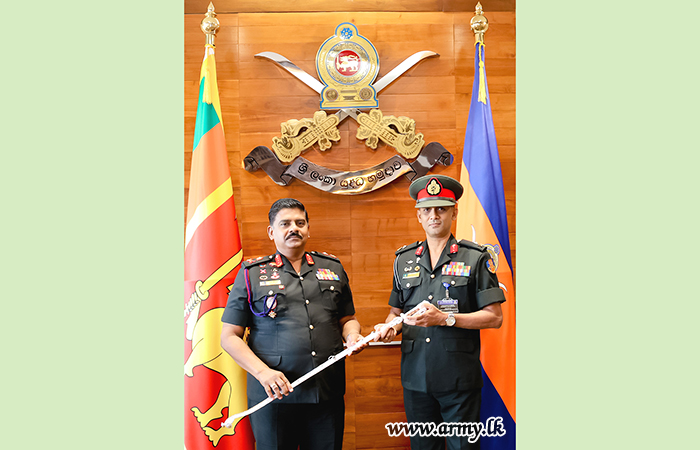 The Commander of the Army Felicitates Newly Promoted Major General