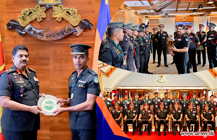 Pakistan Army Team Spirit Competition – 2026, තරඟාවලියේ රන් පදක්කම්ලාභීන්ට යුද්ධ හමුදාධිපතිතුමන්ගේ පැසසුම්