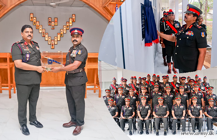 යුද්ධ හමුදාධිපතිතුමන් මින්නේරිය කාලතුවක්කු හමුදා සංකීර්ණයේ නිල සංචාරයක