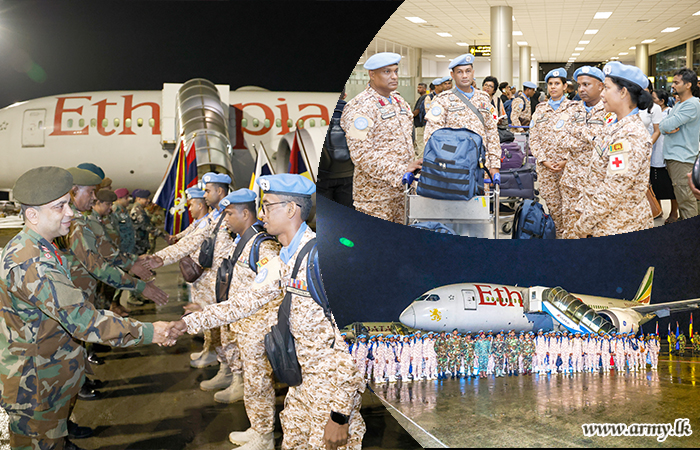 12th Contingent of SRIMED Level-2 Hospital Departs for UN Peacekeeping Mission in South Sudan